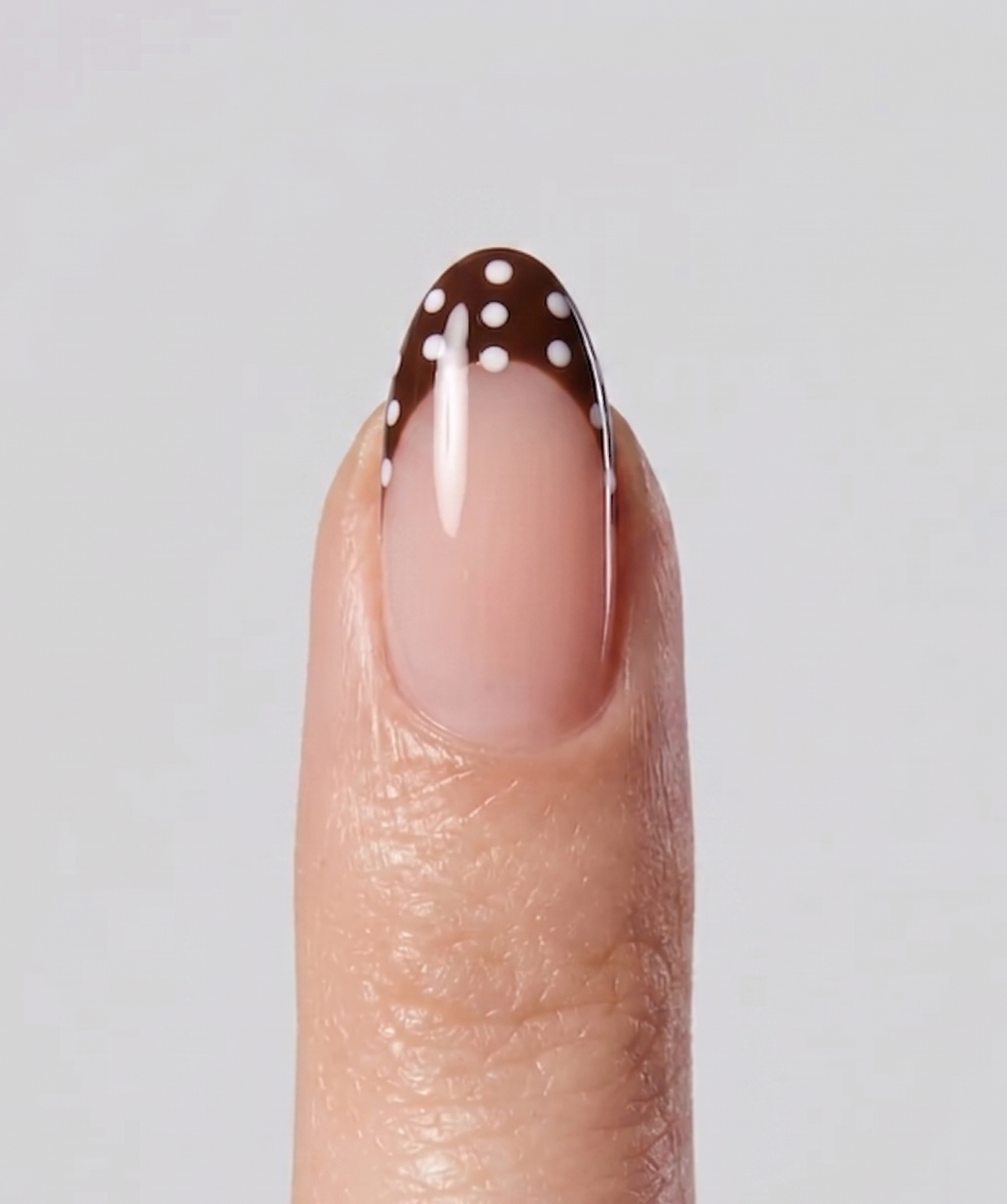 Mocha Dots - Soft Gel Press-On Nails