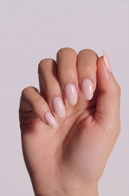 Clean girl shimmer - Soft Gel Press-On Nails