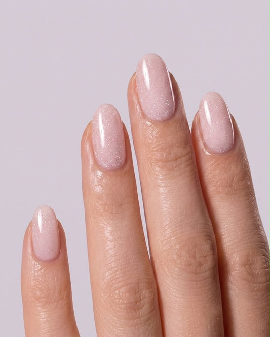 Clean girl shimmer - Soft Gel Press-On Nails